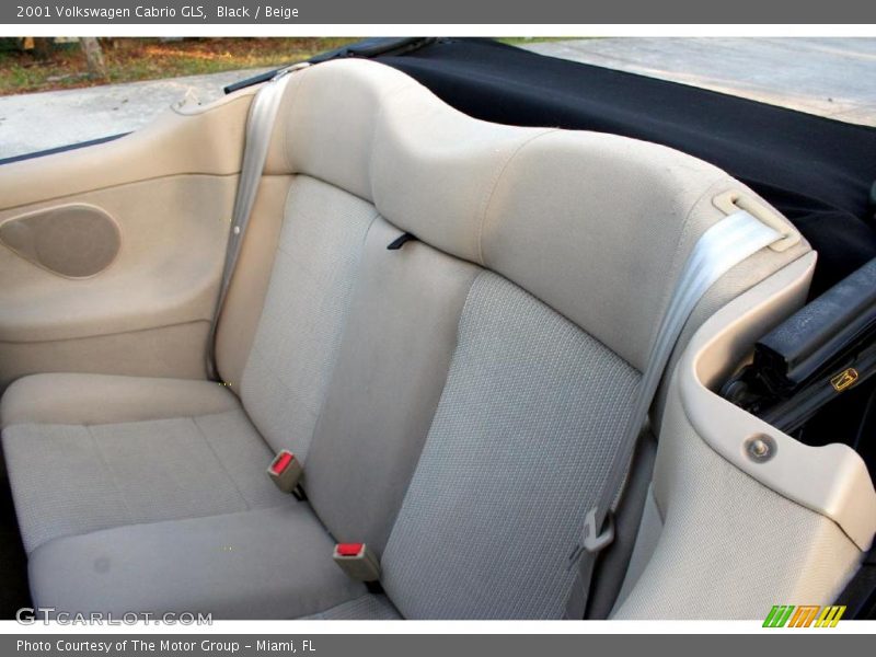 Black / Beige 2001 Volkswagen Cabrio GLS