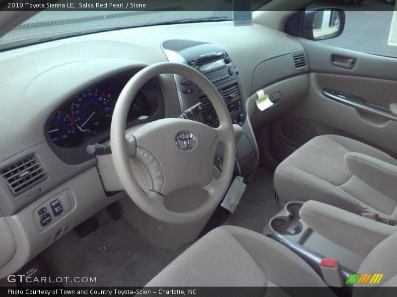 Salsa Red Pearl / Stone 2010 Toyota Sienna LE