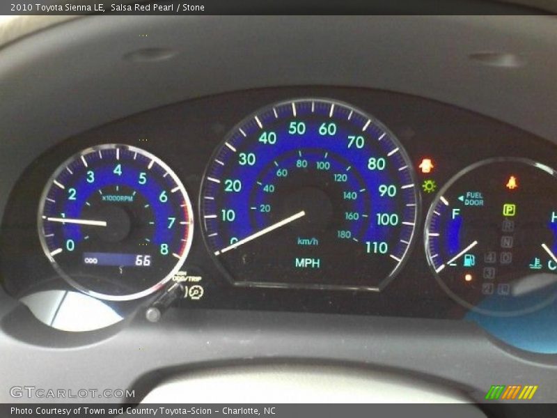 Salsa Red Pearl / Stone 2010 Toyota Sienna LE