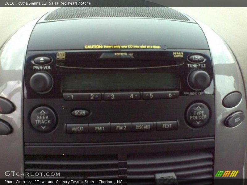 Salsa Red Pearl / Stone 2010 Toyota Sienna LE