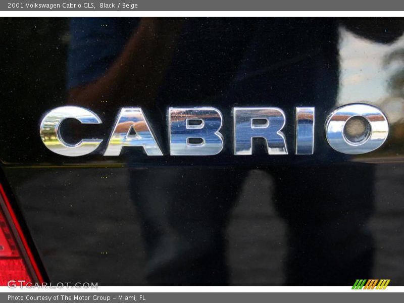 Black / Beige 2001 Volkswagen Cabrio GLS