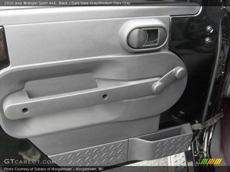 Black / Dark Slate Gray/Medium Slate Gray 2010 Jeep Wrangler Sport 4x4