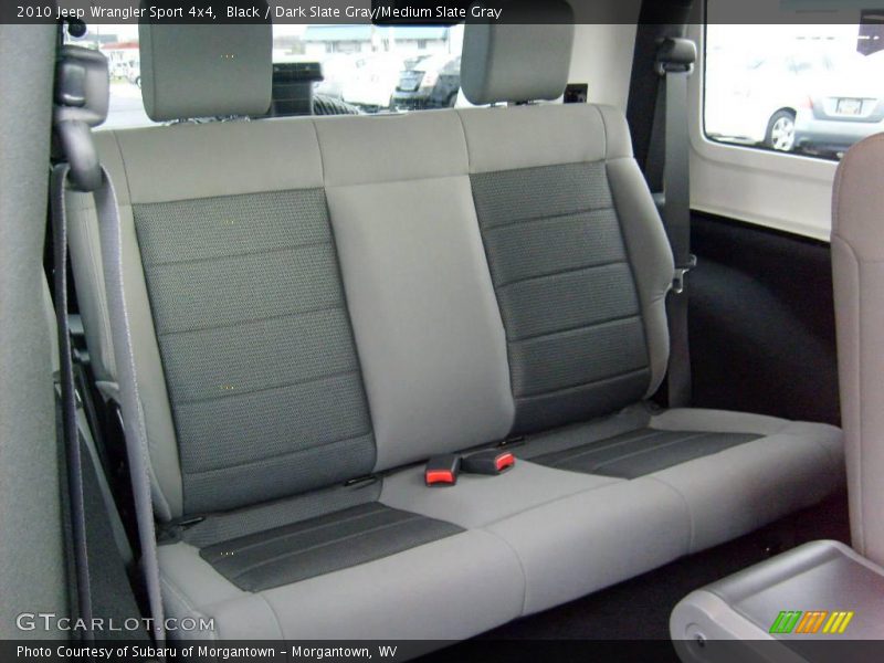 Black / Dark Slate Gray/Medium Slate Gray 2010 Jeep Wrangler Sport 4x4