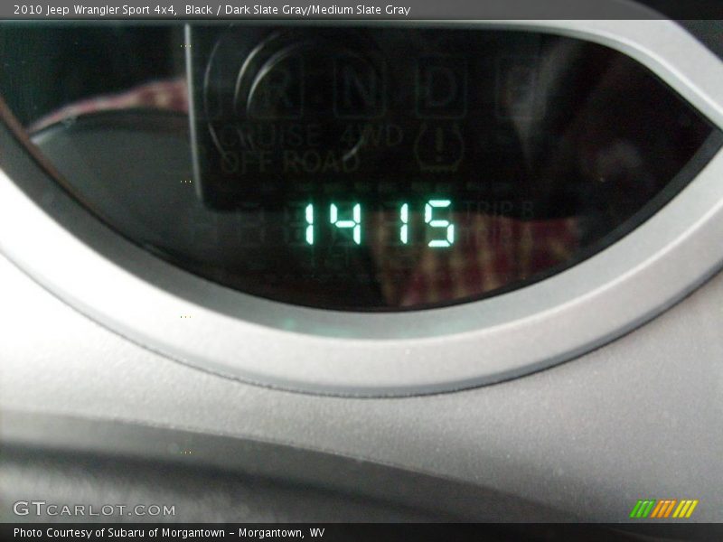 Black / Dark Slate Gray/Medium Slate Gray 2010 Jeep Wrangler Sport 4x4