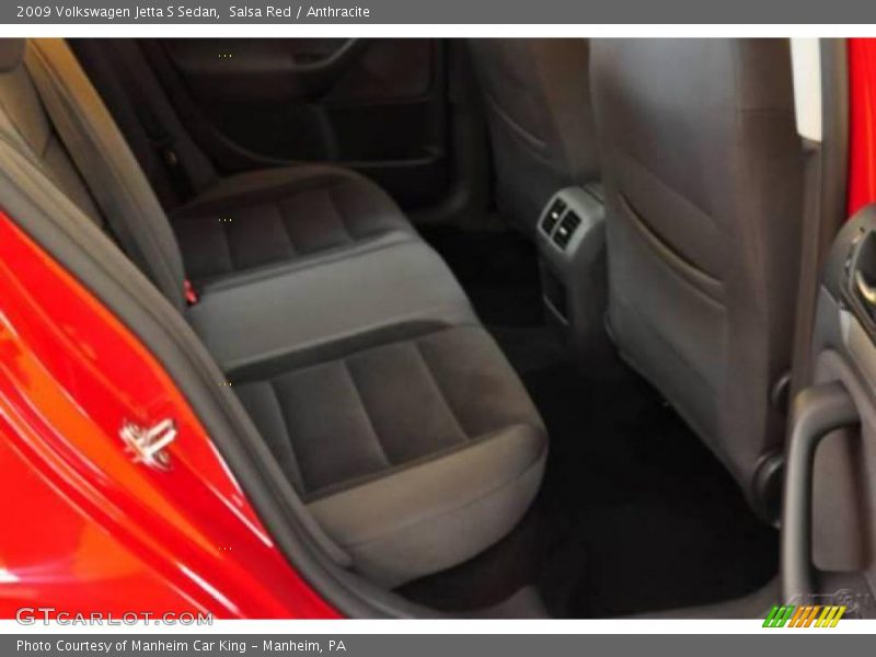 Salsa Red / Anthracite 2009 Volkswagen Jetta S Sedan
