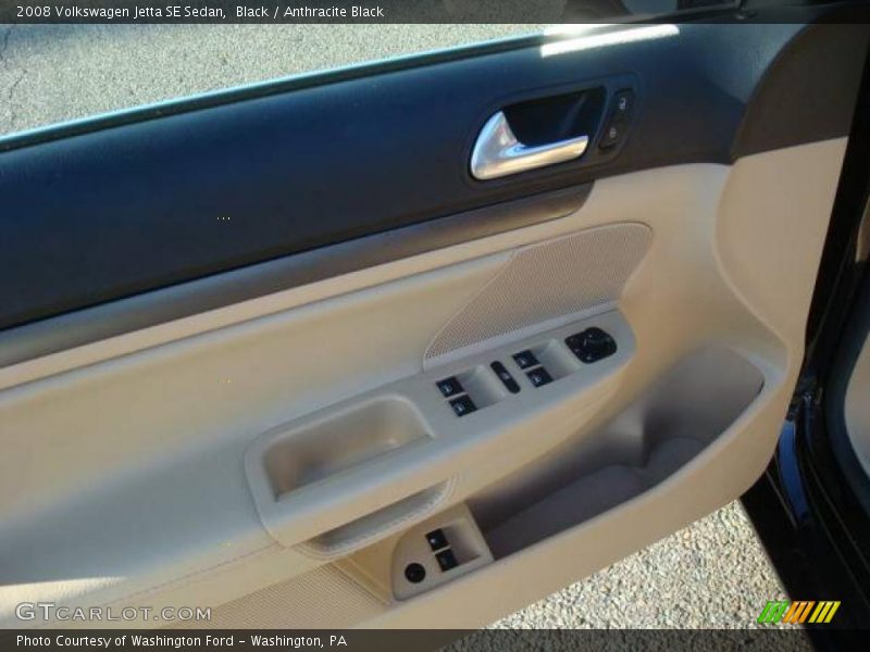 Black / Anthracite Black 2008 Volkswagen Jetta SE Sedan