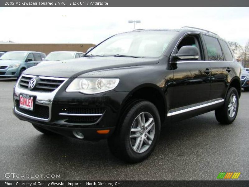 Black Uni / Anthracite 2009 Volkswagen Touareg 2 VR6