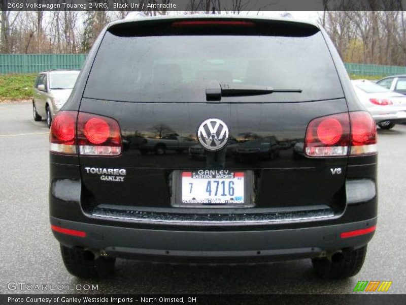 Black Uni / Anthracite 2009 Volkswagen Touareg 2 VR6