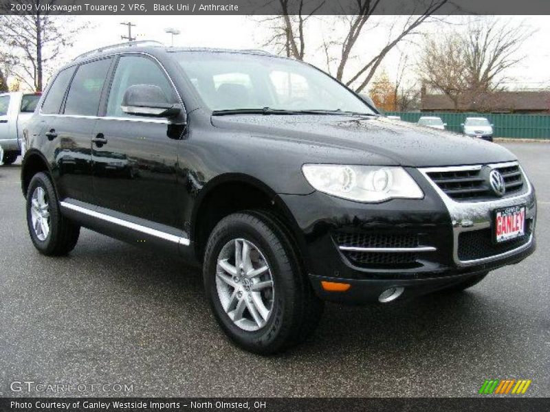 Black Uni / Anthracite 2009 Volkswagen Touareg 2 VR6