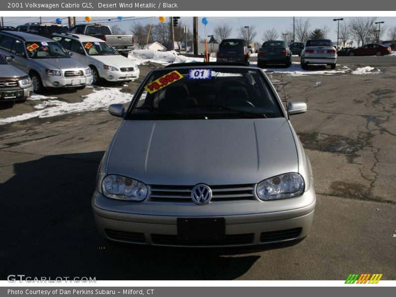 Desert Wind Metallic / Black 2001 Volkswagen Cabrio GLS