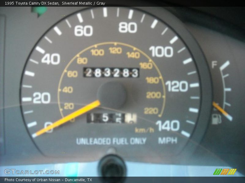 Silverleaf Metallic / Gray 1995 Toyota Camry DX Sedan