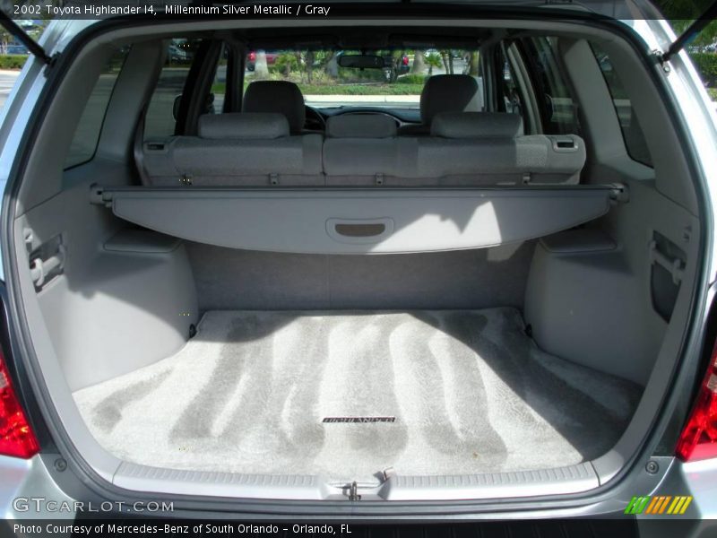 Millennium Silver Metallic / Gray 2002 Toyota Highlander I4