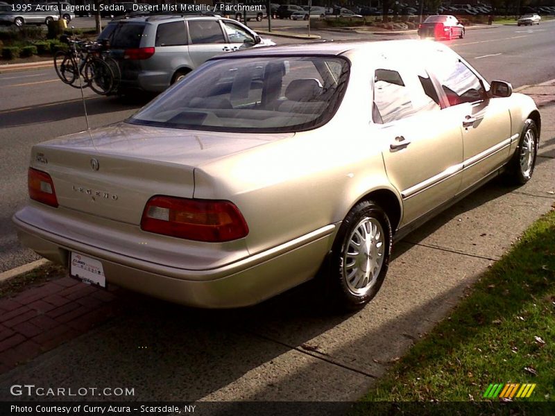 Desert Mist Metallic / Parchment 1995 Acura Legend L Sedan