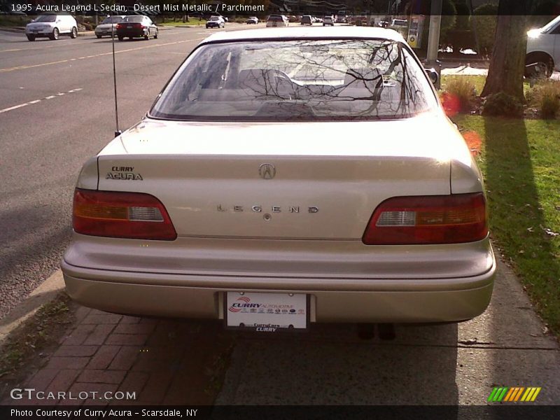 Desert Mist Metallic / Parchment 1995 Acura Legend L Sedan
