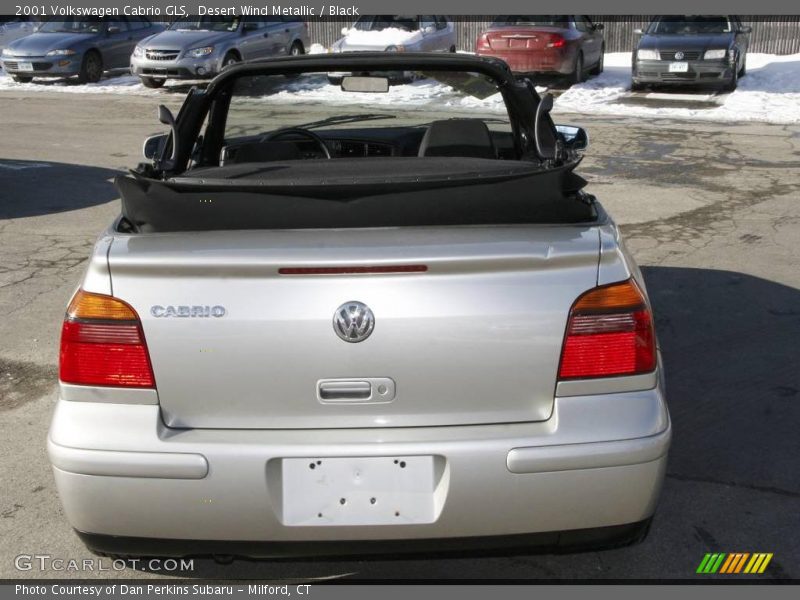 Desert Wind Metallic / Black 2001 Volkswagen Cabrio GLS