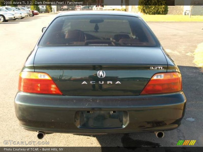 Dark Emerald Pearl / Parchment 2000 Acura TL 3.2