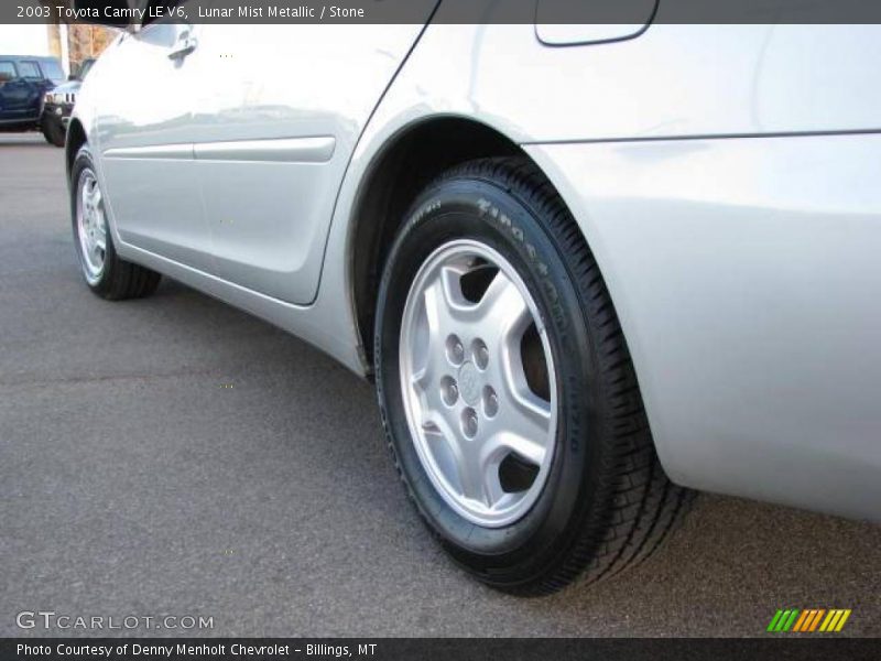 Lunar Mist Metallic / Stone 2003 Toyota Camry LE V6