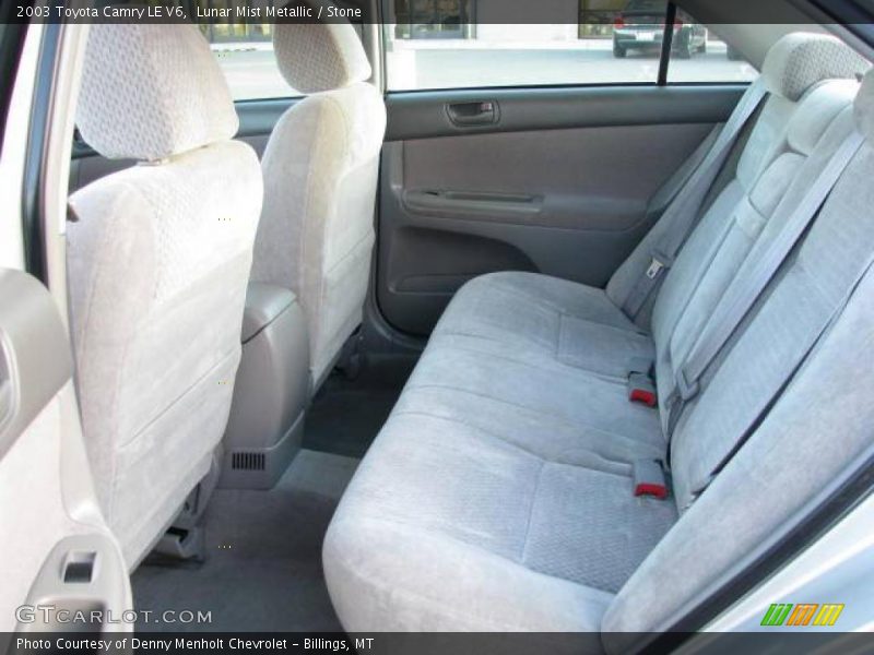 Lunar Mist Metallic / Stone 2003 Toyota Camry LE V6