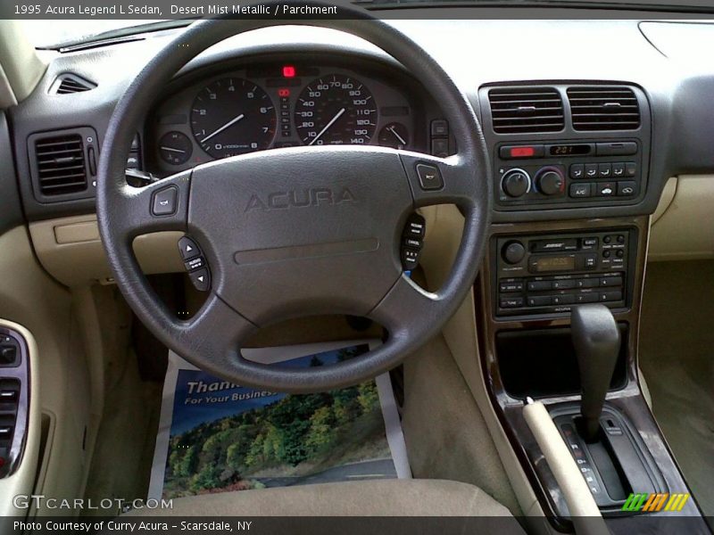 Desert Mist Metallic / Parchment 1995 Acura Legend L Sedan