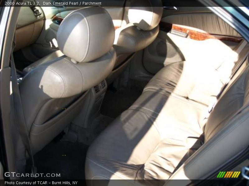 Dark Emerald Pearl / Parchment 2000 Acura TL 3.2