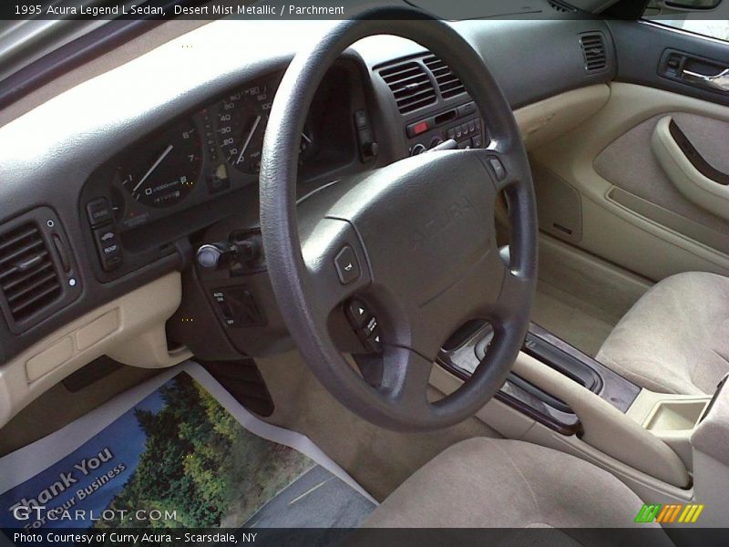 Desert Mist Metallic / Parchment 1995 Acura Legend L Sedan