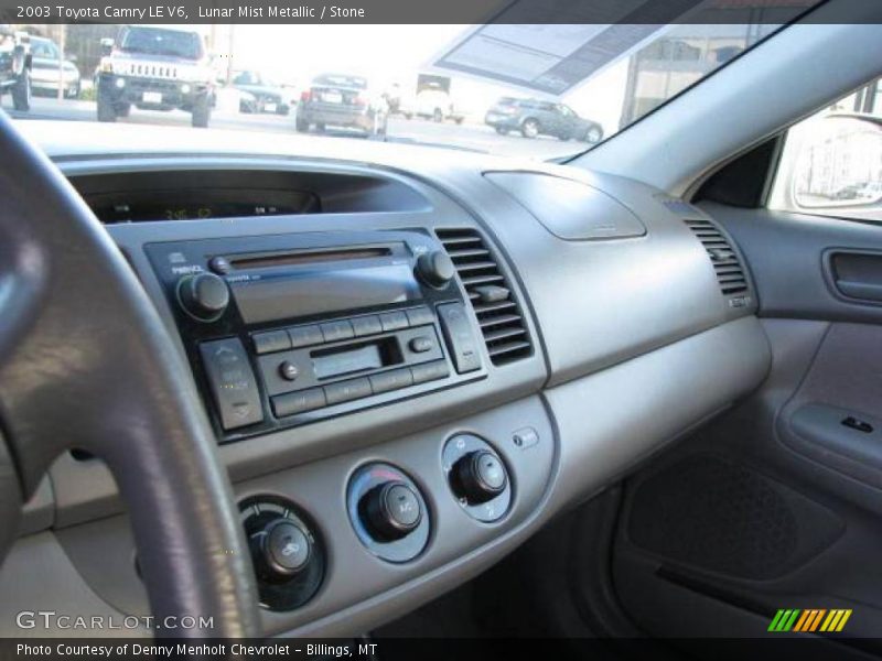 Lunar Mist Metallic / Stone 2003 Toyota Camry LE V6