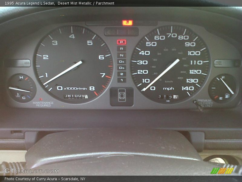 Desert Mist Metallic / Parchment 1995 Acura Legend L Sedan