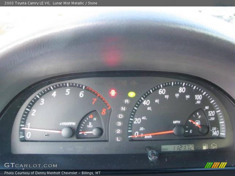 Lunar Mist Metallic / Stone 2003 Toyota Camry LE V6