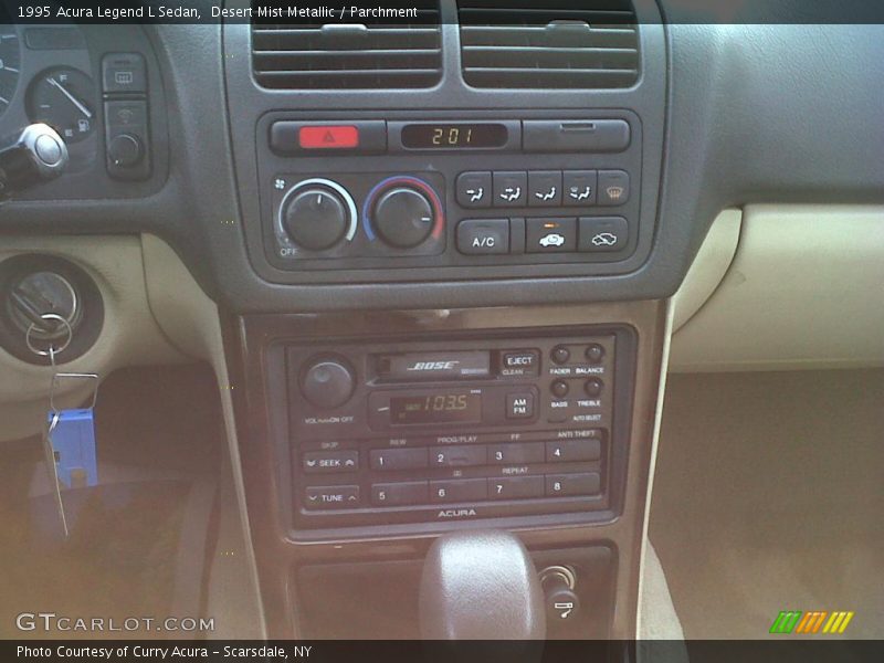 Desert Mist Metallic / Parchment 1995 Acura Legend L Sedan