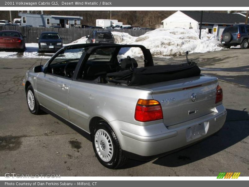 Desert Wind Metallic / Black 2001 Volkswagen Cabrio GLS