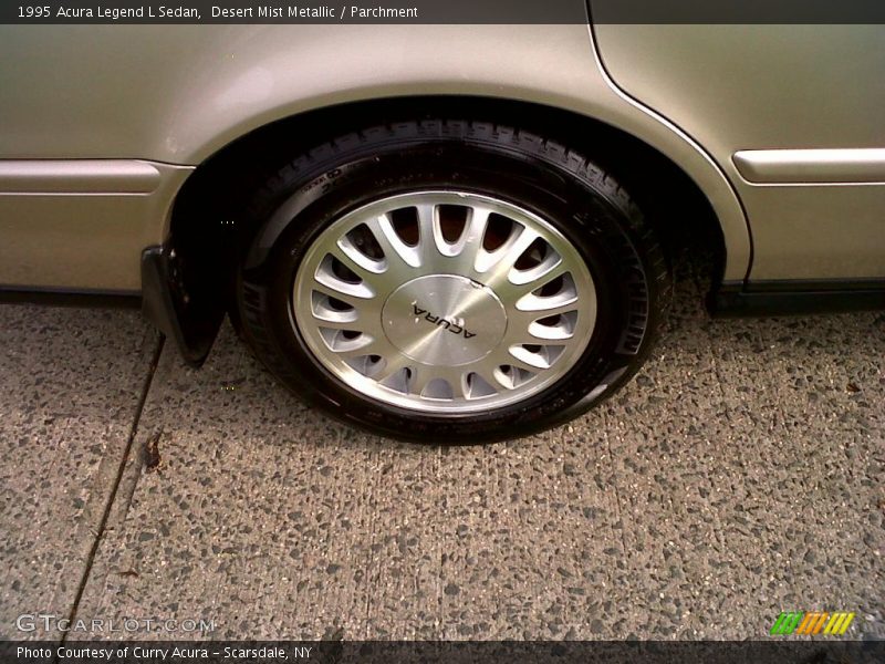 Desert Mist Metallic / Parchment 1995 Acura Legend L Sedan