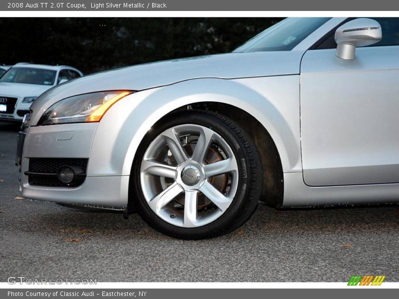 Light Silver Metallic / Black 2008 Audi TT 2.0T Coupe