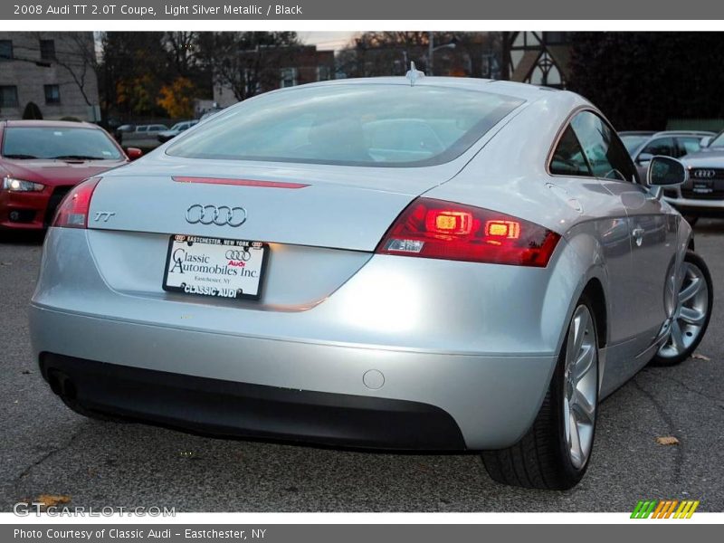 Light Silver Metallic / Black 2008 Audi TT 2.0T Coupe