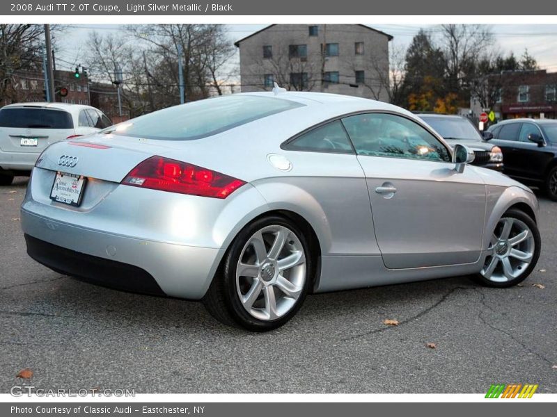 Light Silver Metallic / Black 2008 Audi TT 2.0T Coupe
