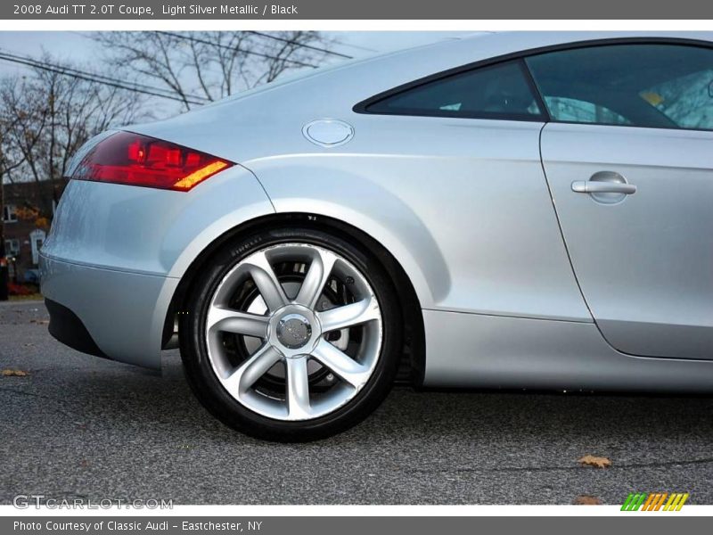 Light Silver Metallic / Black 2008 Audi TT 2.0T Coupe
