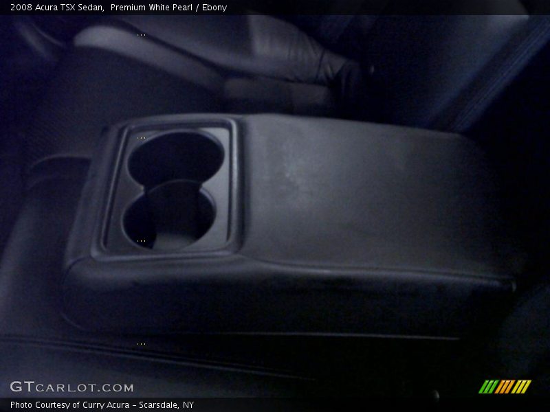 Premium White Pearl / Ebony 2008 Acura TSX Sedan
