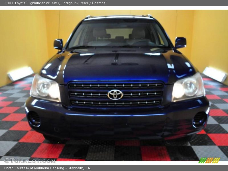 Indigo Ink Pearl / Charcoal 2003 Toyota Highlander V6 4WD