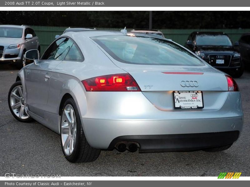 Light Silver Metallic / Black 2008 Audi TT 2.0T Coupe
