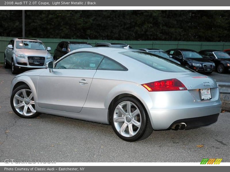 Light Silver Metallic / Black 2008 Audi TT 2.0T Coupe