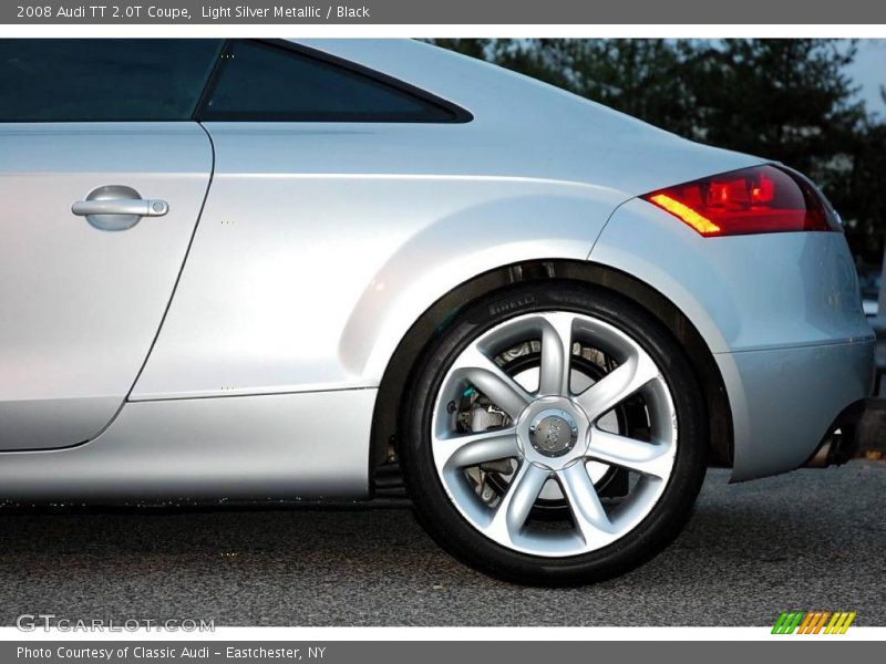 Light Silver Metallic / Black 2008 Audi TT 2.0T Coupe
