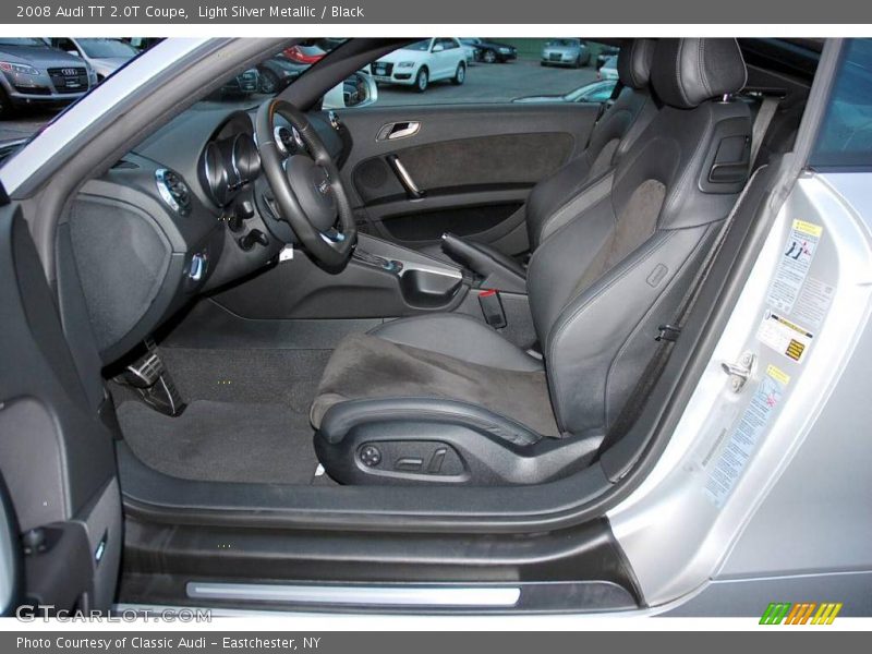 Light Silver Metallic / Black 2008 Audi TT 2.0T Coupe