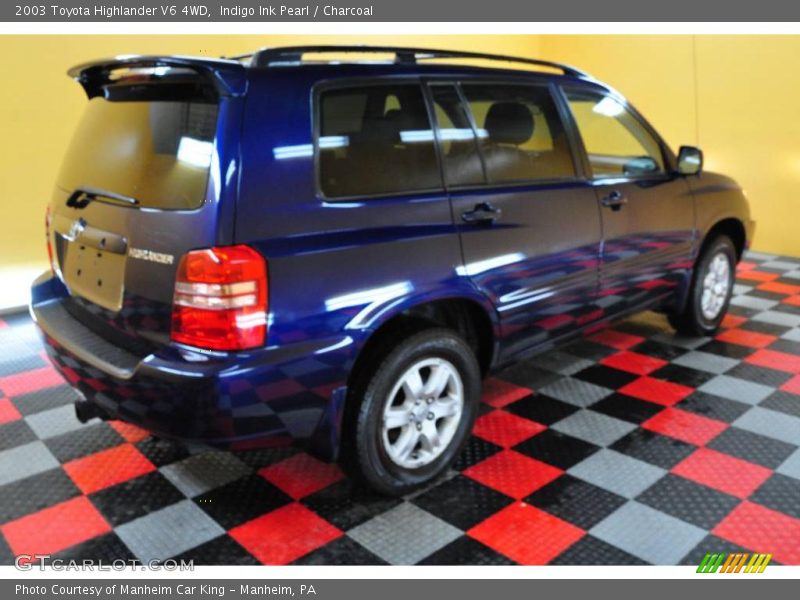 Indigo Ink Pearl / Charcoal 2003 Toyota Highlander V6 4WD