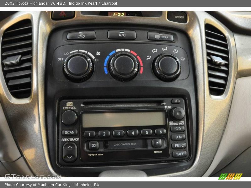 Indigo Ink Pearl / Charcoal 2003 Toyota Highlander V6 4WD