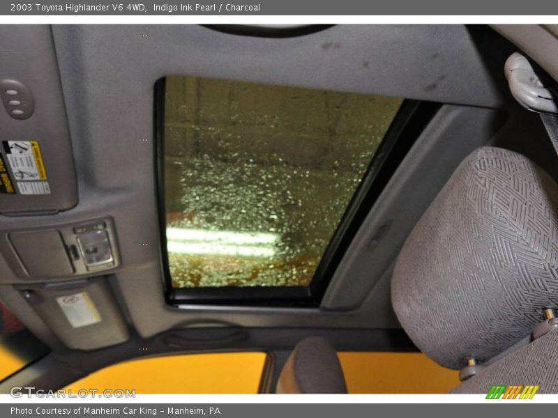 Indigo Ink Pearl / Charcoal 2003 Toyota Highlander V6 4WD