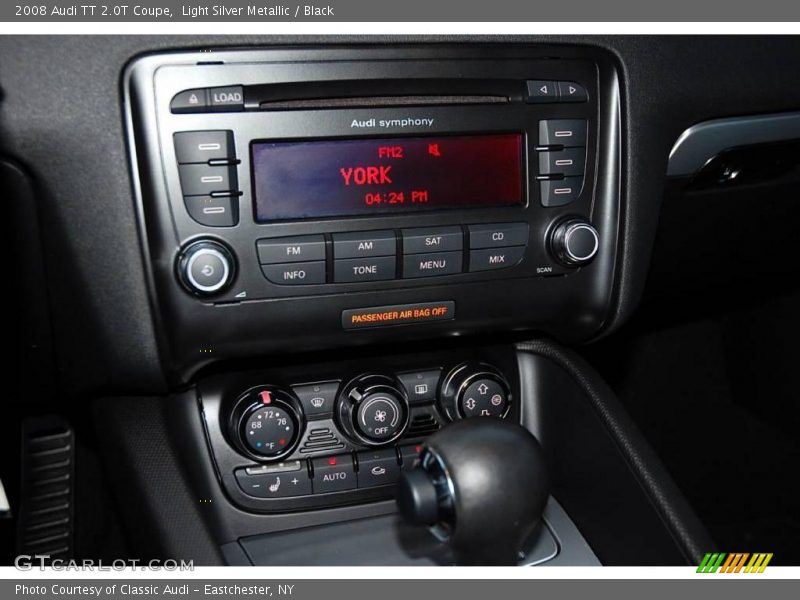 Light Silver Metallic / Black 2008 Audi TT 2.0T Coupe