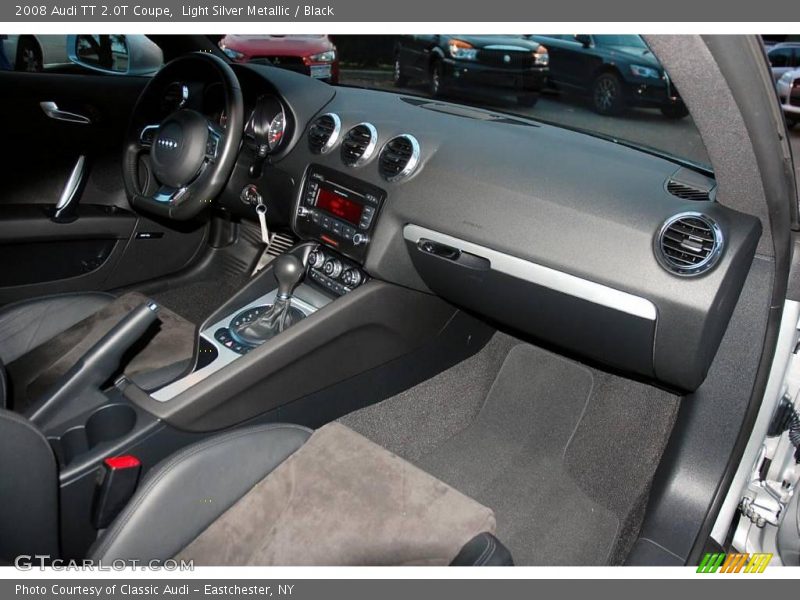 Light Silver Metallic / Black 2008 Audi TT 2.0T Coupe