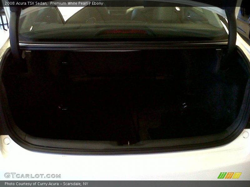 Premium White Pearl / Ebony 2008 Acura TSX Sedan