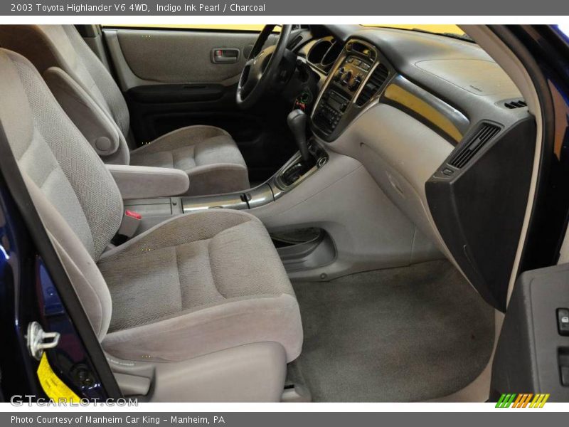 Indigo Ink Pearl / Charcoal 2003 Toyota Highlander V6 4WD