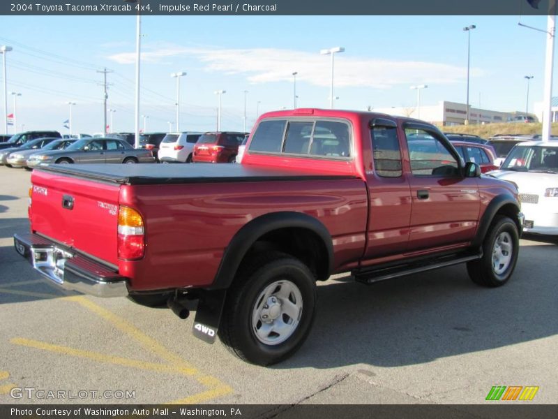 Impulse Red Pearl / Charcoal 2004 Toyota Tacoma Xtracab 4x4