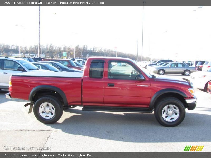 Impulse Red Pearl / Charcoal 2004 Toyota Tacoma Xtracab 4x4